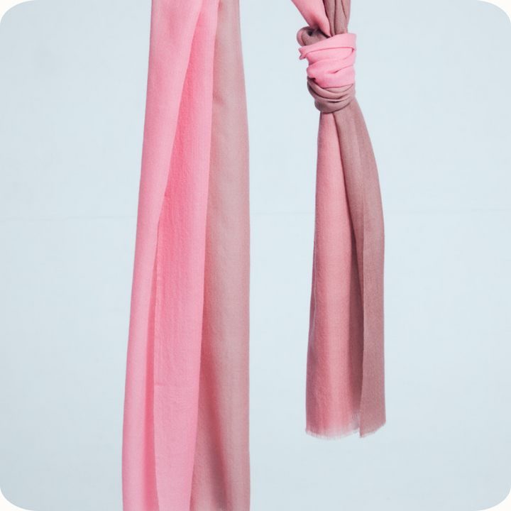 Rosée Cacao Pashmina Ombre Stole