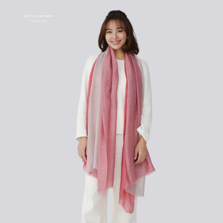 Cascade Rose Pashmina Y-Shape Stole – A Feminine Flow