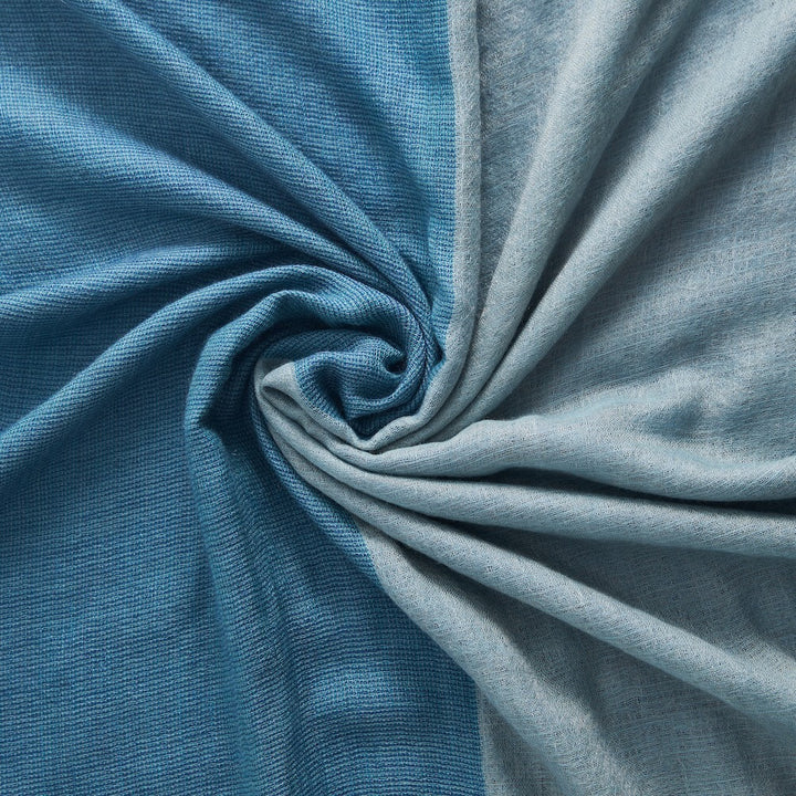 Bleu Élancé Pashmina Y-Shape Stole – Elegance in Motion