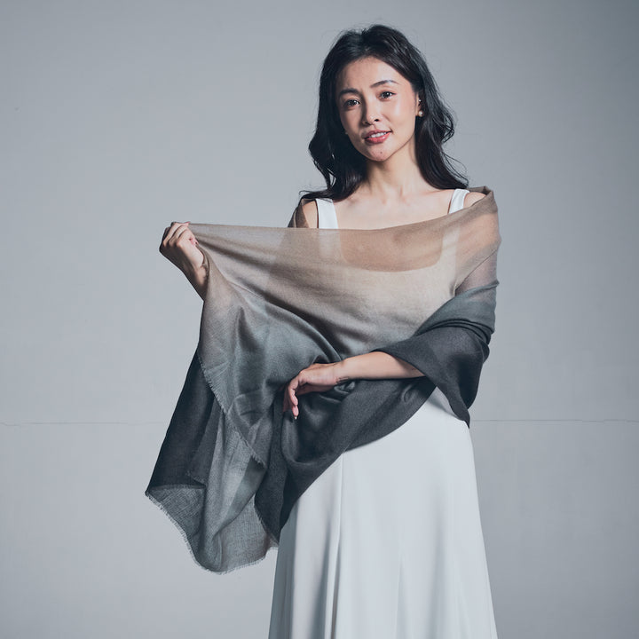 Brume de Sable Pashmina Ombre Stole