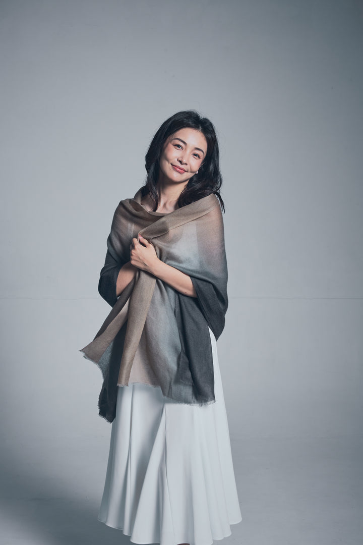 Brume de Sable Pashmina Ombre Stole