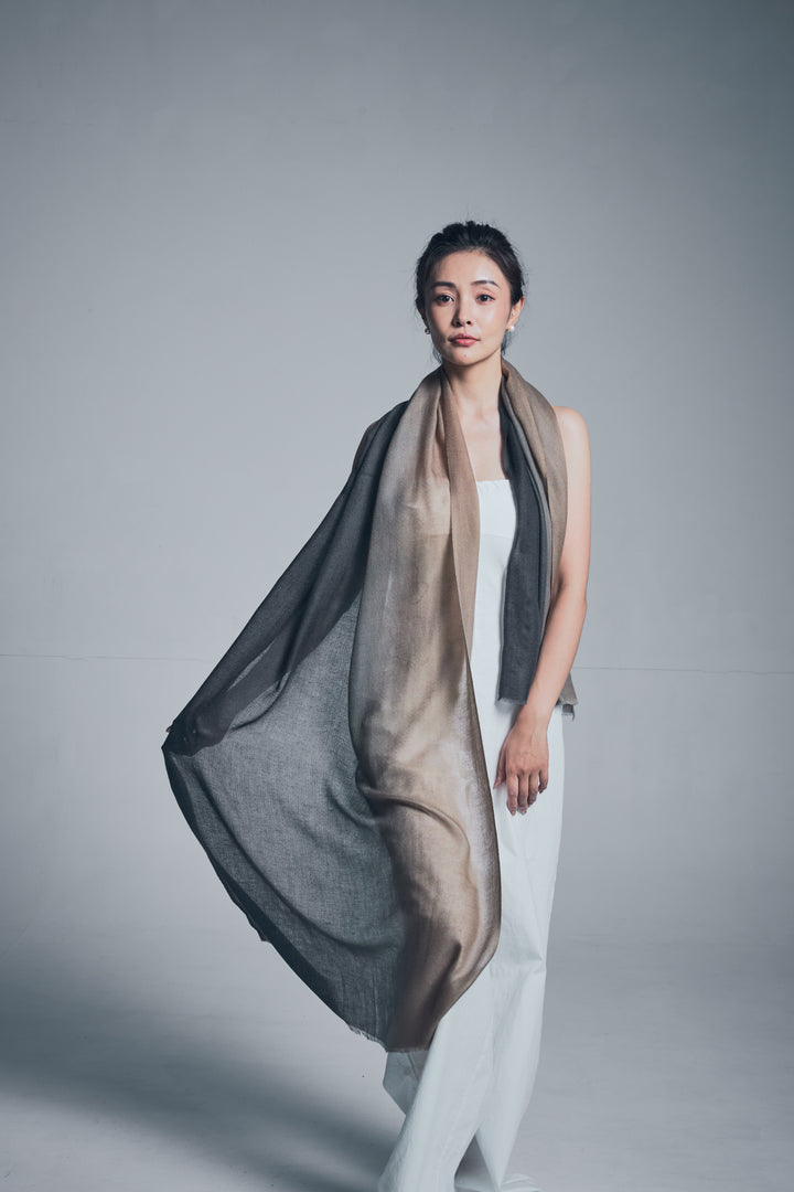 Brume de Sable Pashmina Ombre Stole