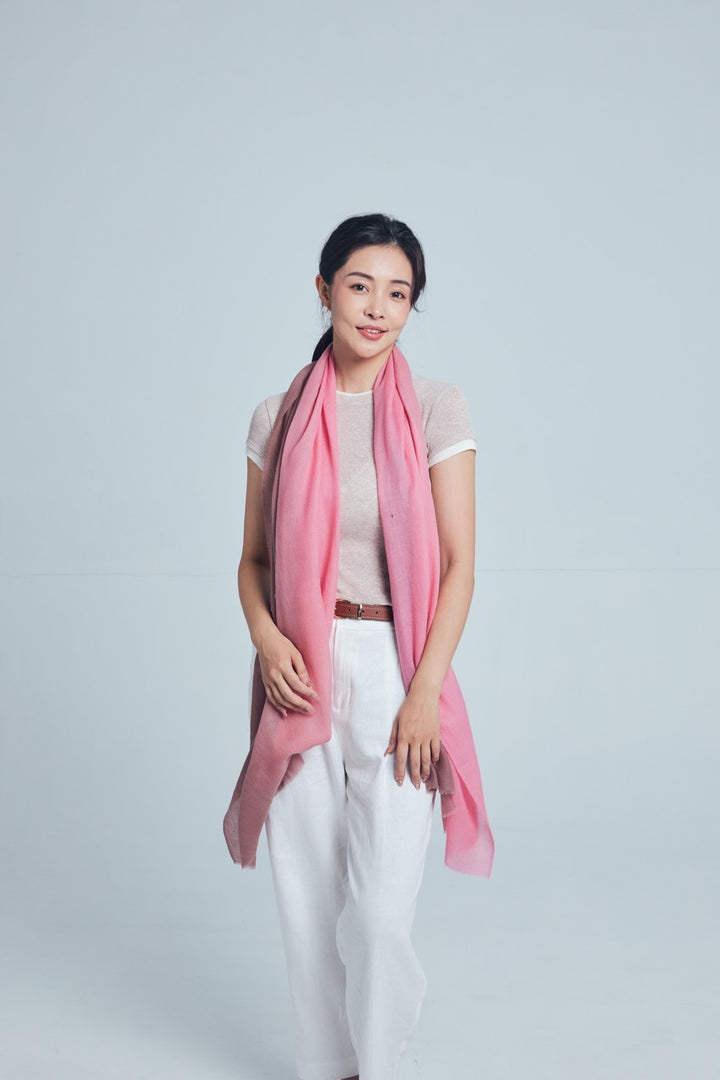 Rosée Cacao Pashmina Ombre Stole