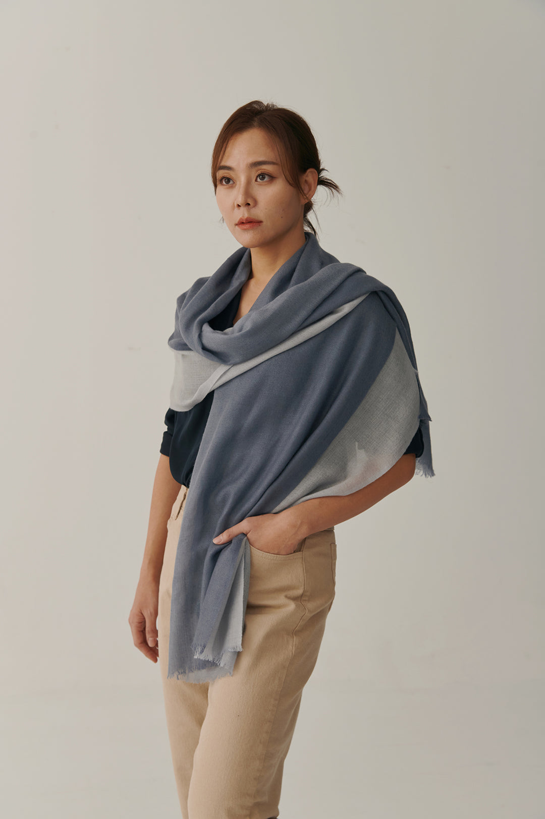 Mirage Marin Pashmina Ombre Stole