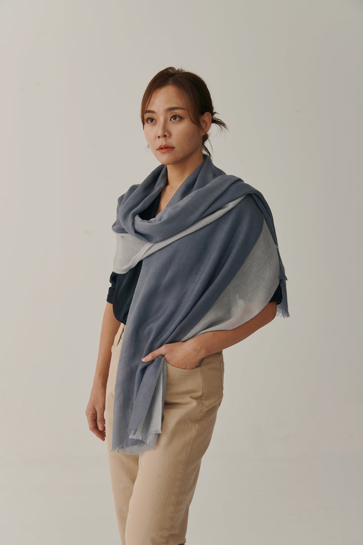 Mirage Marin Pashmina Ombre Stole