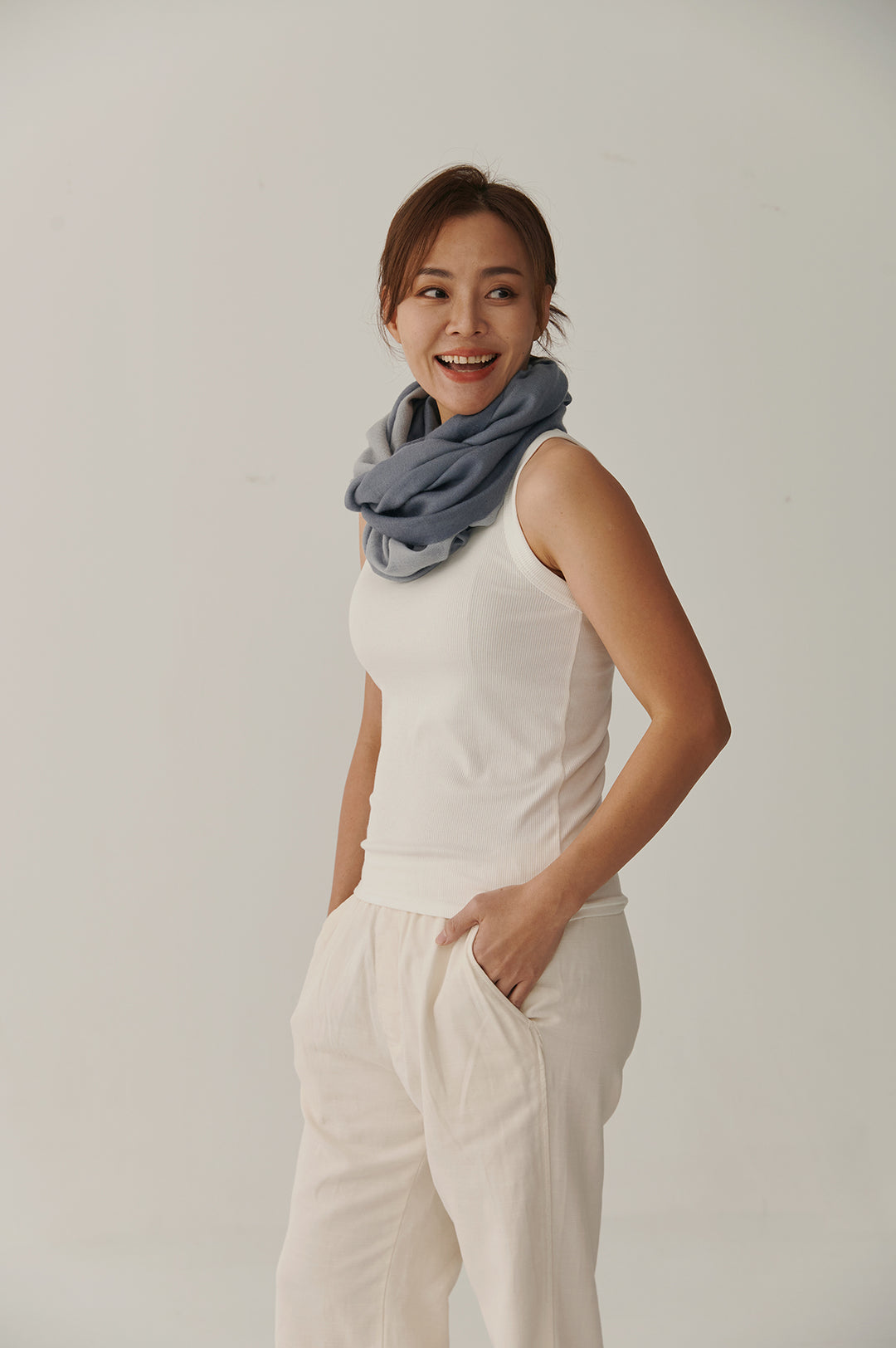 Mirage Marin Pashmina Ombre Stole